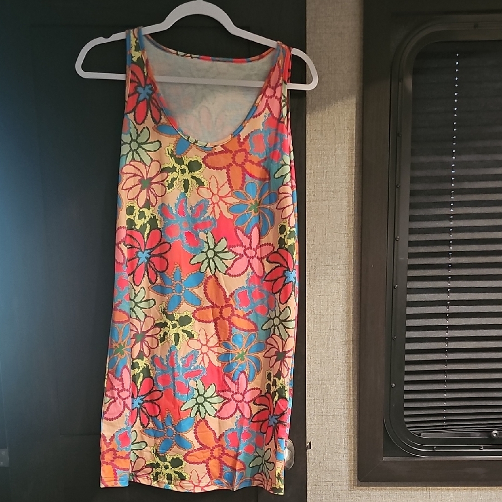SHEIN Multicolor Floral Mini Dress